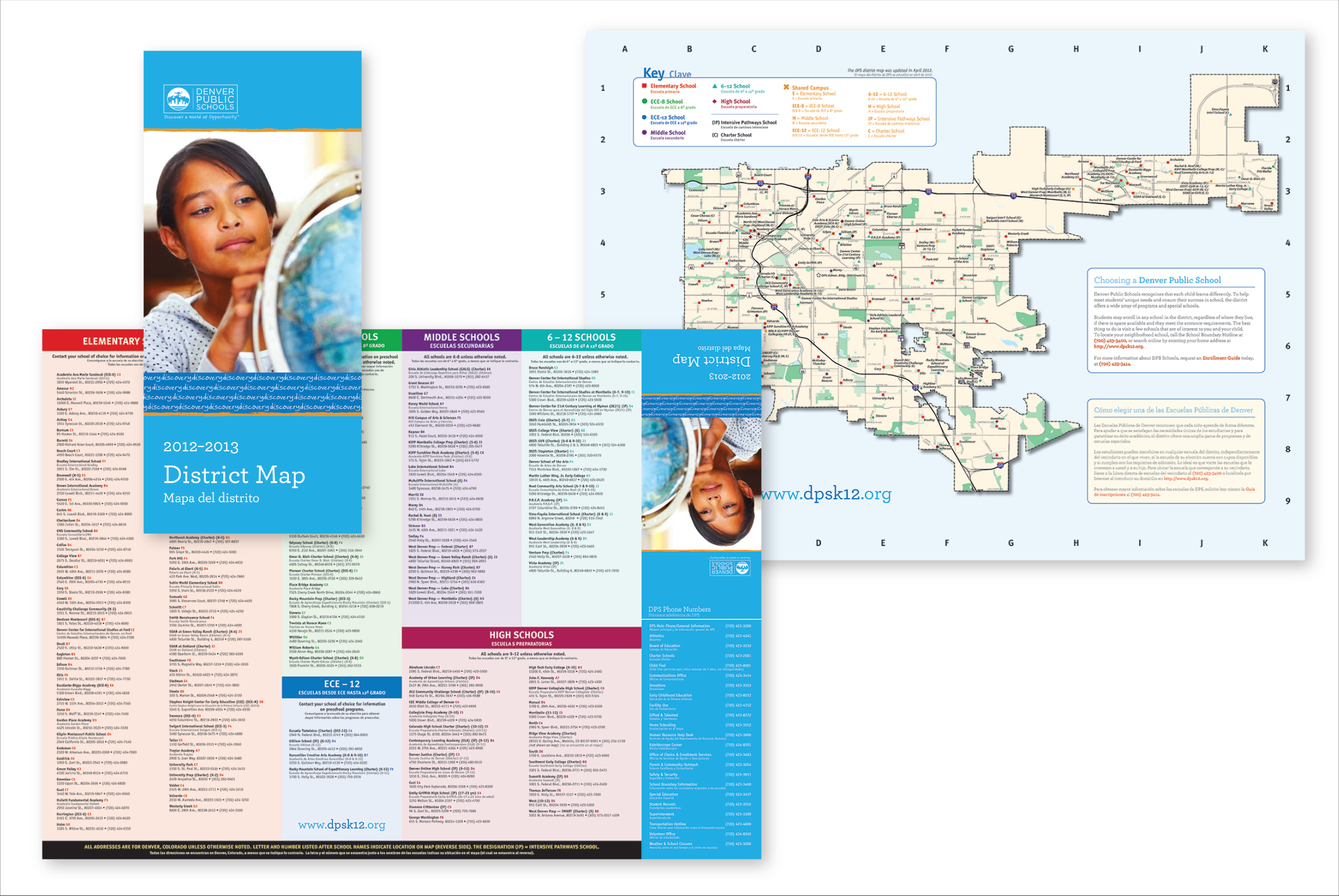 DPS Foldout District Map